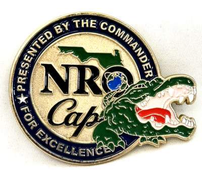NRO PRESENTED TO THE COMMANDER FOR EXCELLENCE OFFCE OF SPACE LAUNCH OSL COIN