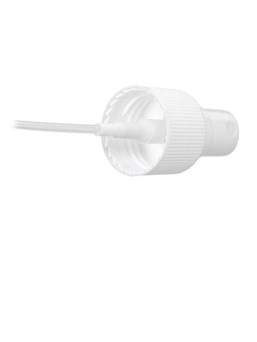 Wholesale Fine Mist Sprayer 24 410 White PP Ribbed Skirt 7.5" Dip Tube 25 Units - Picture 3 of 11
