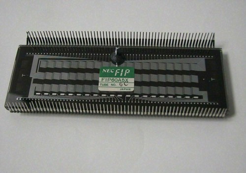 Noritake Itron NEC FIP FIP60A5X NO 6C VFD Vacuum Fluorescent Display 5" x 1-1/2" - Picture 2 of 3