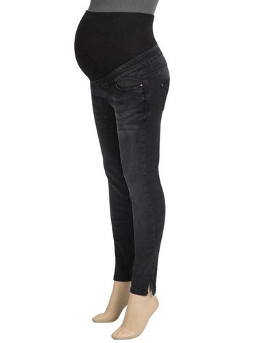 Maternity Jeans Black Skinny Over Bump 