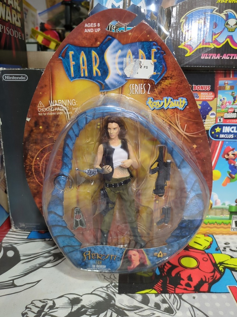 New Sealed 2000 Toy Vault FARSCAPE AERYN SUN The Mutation Action