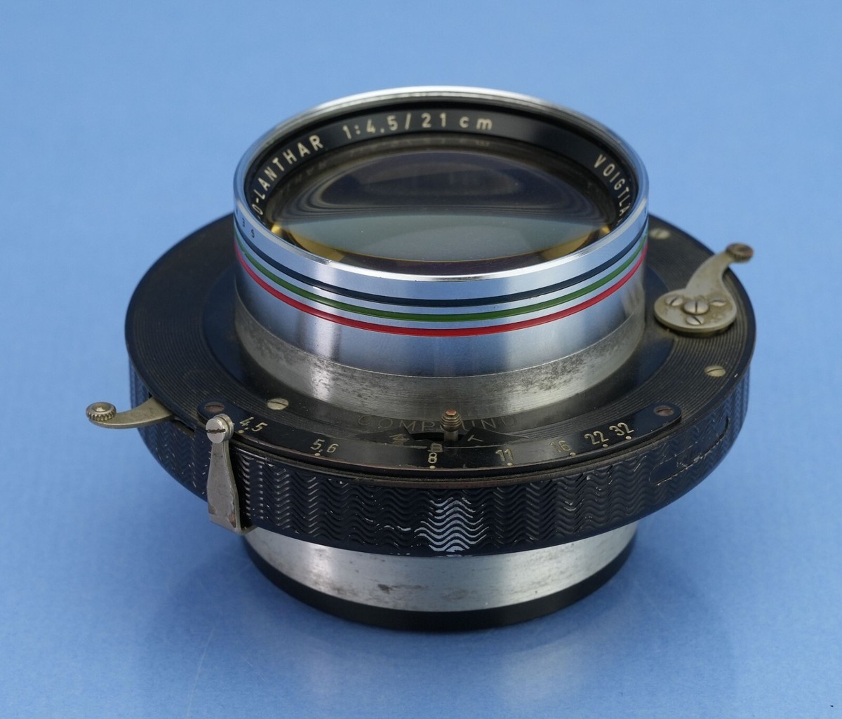 VOIGTLANDER 210MM APO-LANTHAR F4.5 LARGE FORMAT LENS 4X5 +COMPOUND