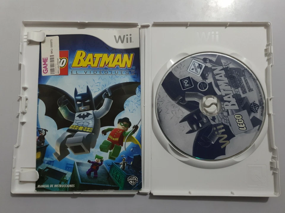 LEGO BATMAN El Videojuego Nintendo Wii PAL España COMPLETO, foto 3 de 5