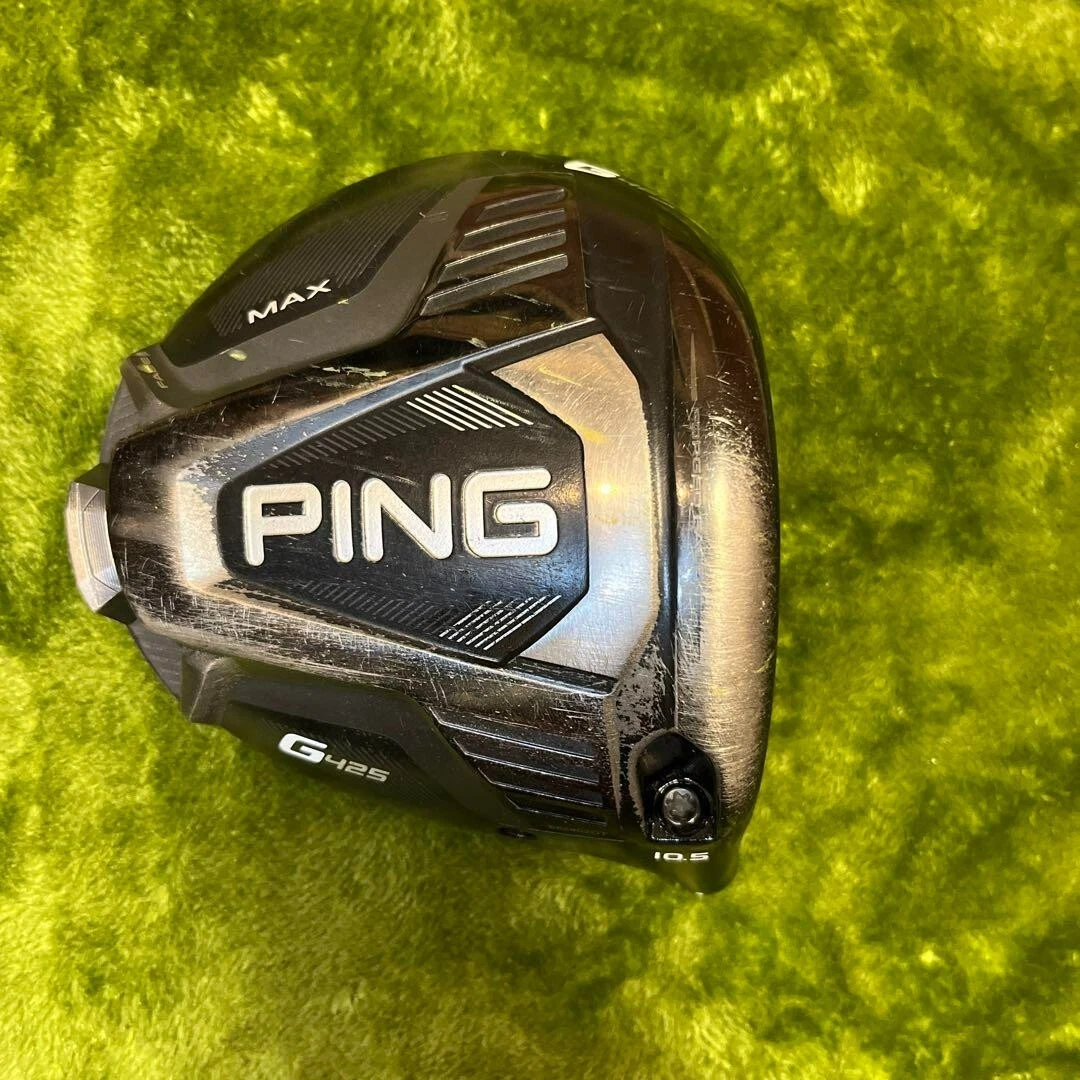 Used PING G425 MAX driver head only 10.5° with head cover and