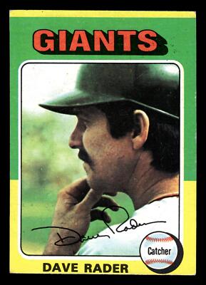 1975 Topps Mini #31 Dave Rader Card TCCCX