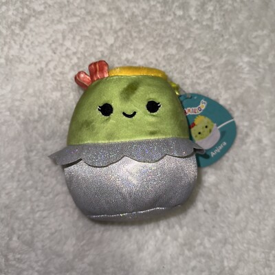 Squishmallow Food 5'' Anjara The Breakfast Burrito Scented Soft Plush New