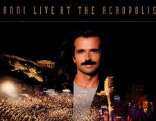 YANNI "LIVE AT THE ACROPOLIS" LASERDISC 1994 private music