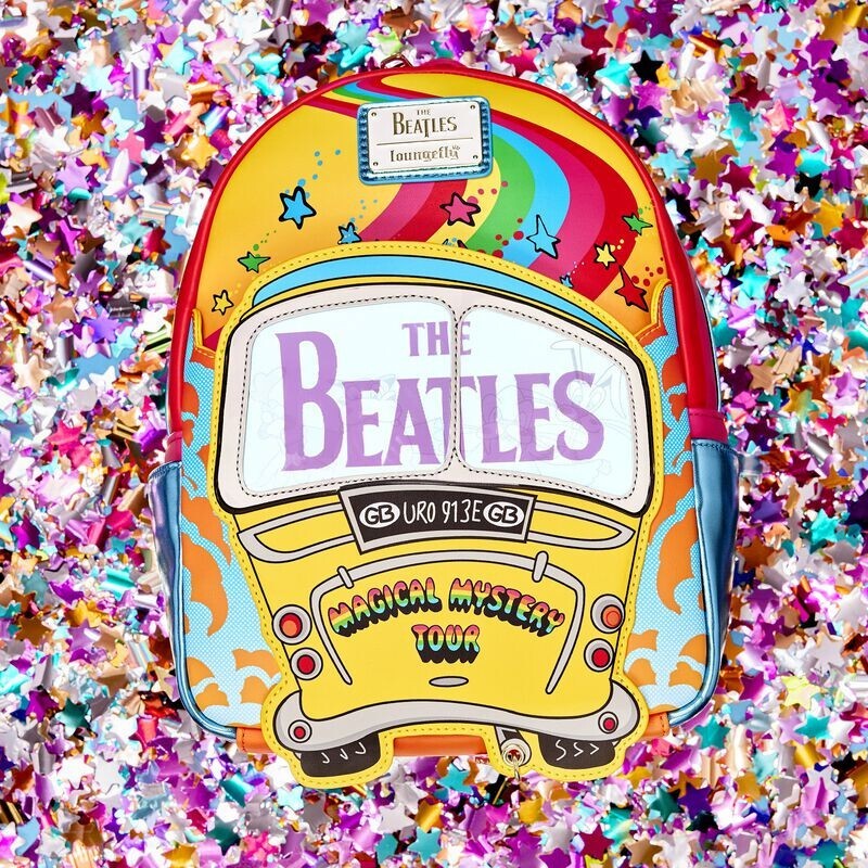 NWT Loungefly The Beatles Magical Mystery Tour Bus