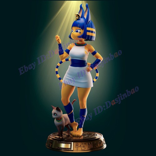 Ankha cat 1/8 1/6 1/4 3D Print Model Kit Unpainted Unassembled 3 Ver NSFW - Picture 8 of 19