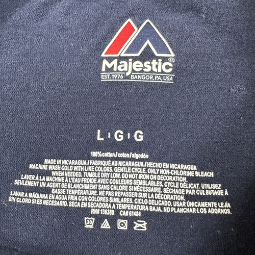 Minnesota Twins Shirt Large Blue 2019 Central Division Champs Graphic Tee Mens - Picture 4 of 11