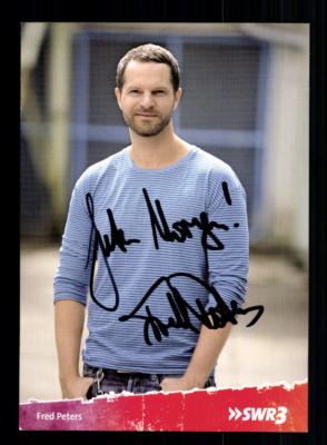 Fred Peters Autogrammkarte Original Signiert # BC 135157