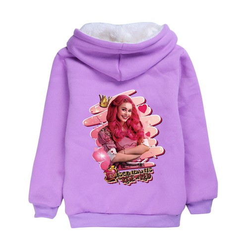 Descendants4 Children aged5-12Zipper Cotton Jacket Pure Cotton Coral Velvet Coat - Picture 21 of 30