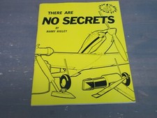 Harry Higley There Are No Secrets Mint  2 - R/C Aircraft Control Line FF