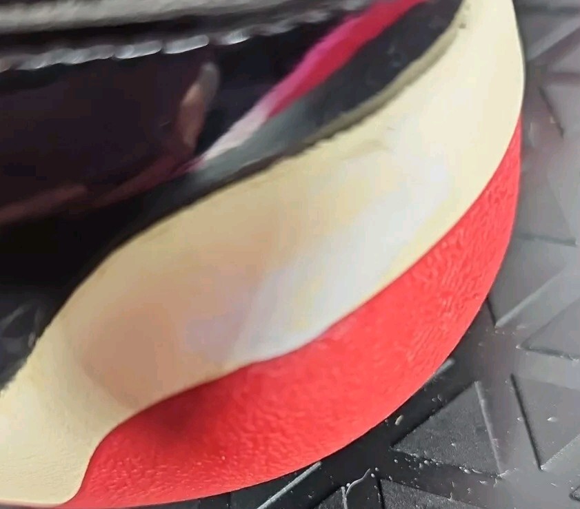 Nike Air Jordan 6 Rings TD Bred Two3 Shoes Black Red 323420-062 Toddler 9C thumbnail 8