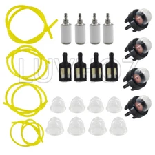 Fuel Filter Line Primer Bulb Kit Set For Ryobi 791-683974 B 683974 Stens 615-764
