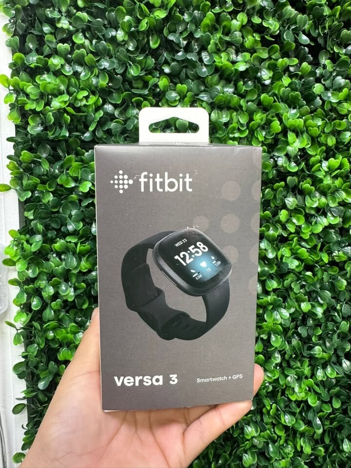 Fitbit Versa 3 Wristband Activity Tracker - Black (FB511BKBK