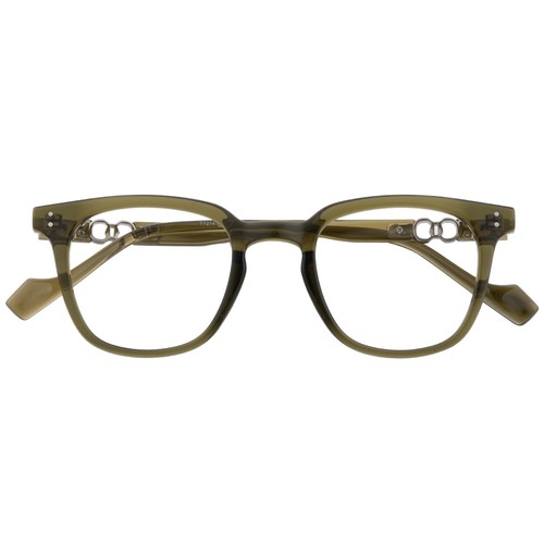 Eckige Kunststoffbrille für Herren Damen leichte Schlüsselloch Brille Brillengestell glänzend schwarz - Bild 22 von 22