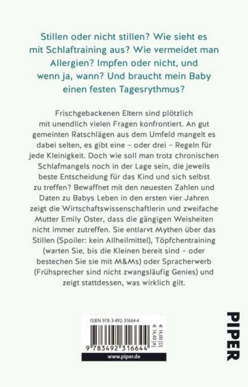 Thumbnail - Das Einzig Wahre Baby-handbuch Emily Oster