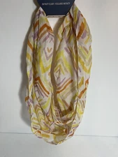 NEW Juncture Infinity Decorative Elegant Women Scarf (Unisex)yellow