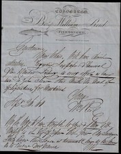Edimburgo 1860 - William Reid, pescadero, 61 North Frederick St, ilustrado Ltr