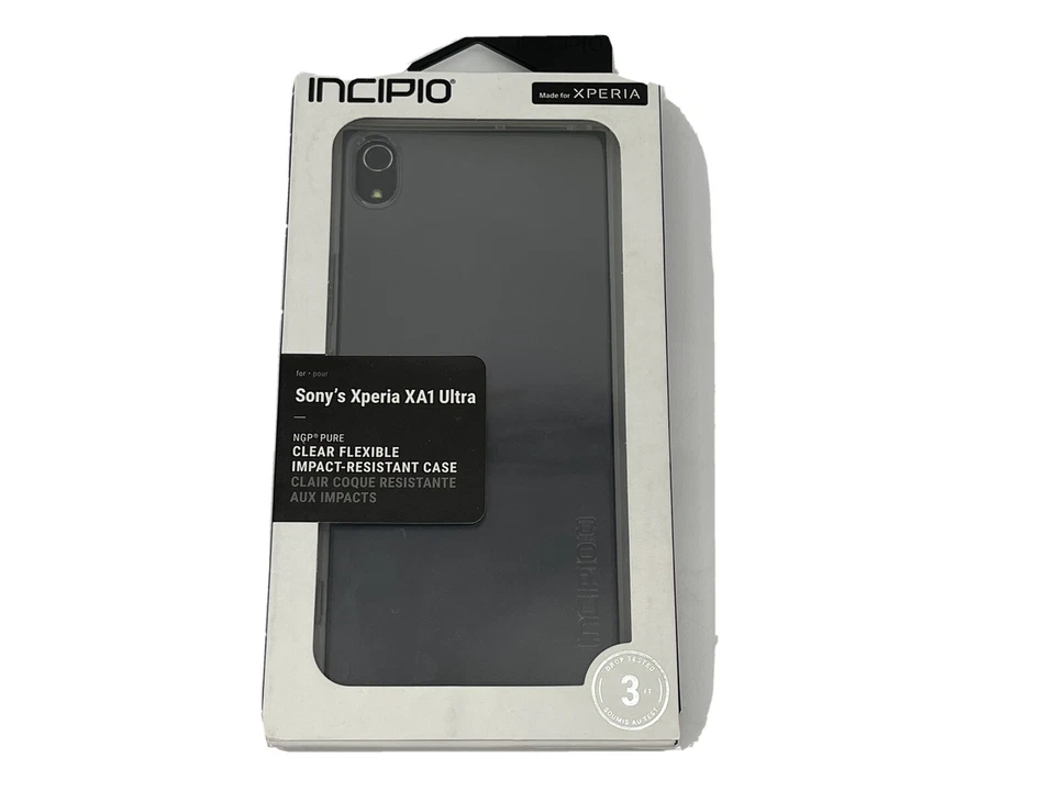 LOTE DE 2 fundas blandas puras Incipio NGP para Sony Xperia XA1 Ultra - transparentes NUEVAS Foto 2 de 4