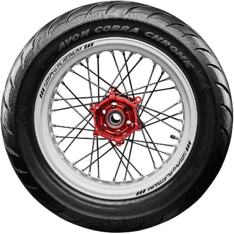 Avon Cobra Chrome AV92 Rear Motorcycle Tire 240/40R-18 (79V) Black