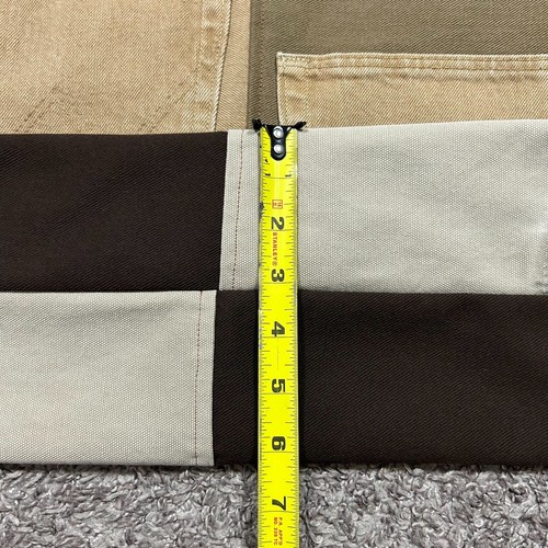 Handmade Bag Patchwork Denim Tote Bag Shoulder Bag Canvas Workwear 15.5x6x15 - Picture 9 of 11