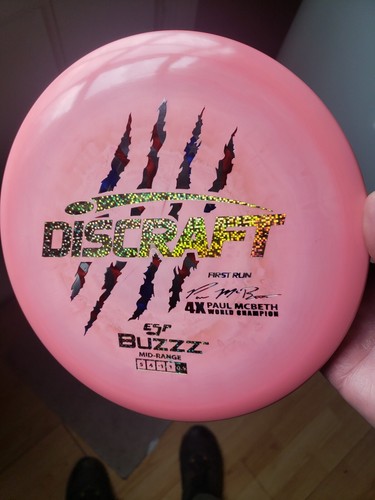 4x Buzzz First Run Paul Mcbeth Discraft Flagstamp RARE 177+ - Picture 8 of 16