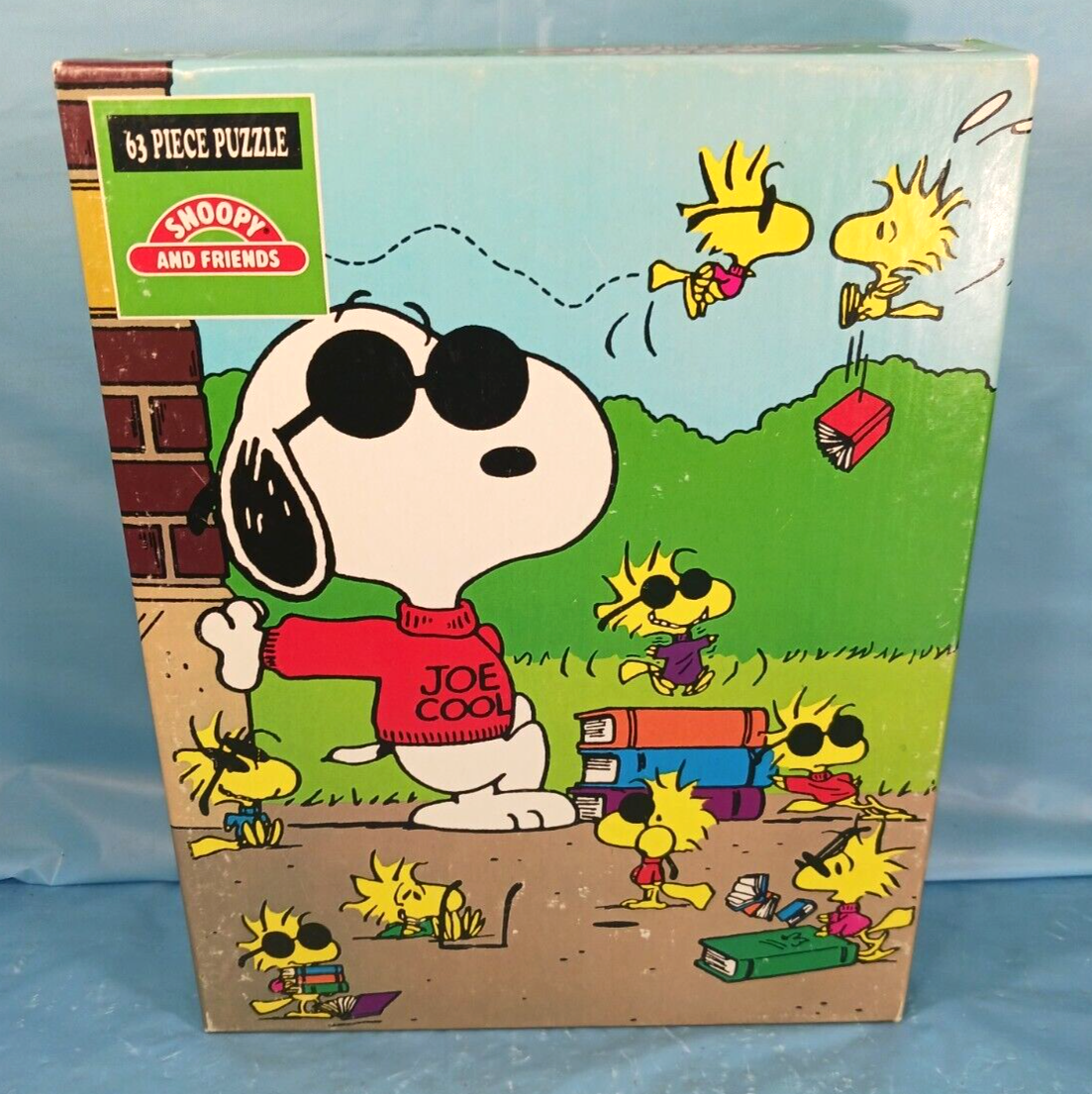 Vintage Snoopy & Friends Joe Cool 63 Piece Puzzle New. | eBay