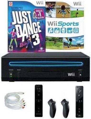 Paquete completo de consola Nintendo Wii (negro/blanco/rojo) elige tu conjunto - Imagen 12 de 19
