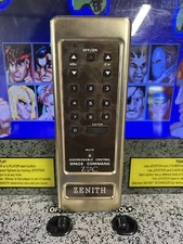 Vintage Zenith Space Command Z-TAC Remote Control 9 Volt Battery UNTESTED