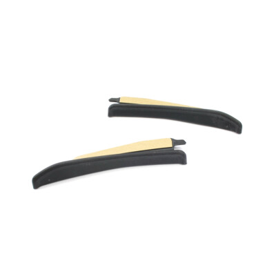 Original Seat Leon (5F) Radspoiler Set hinten Spritzschutz Spoiler satinschwarz