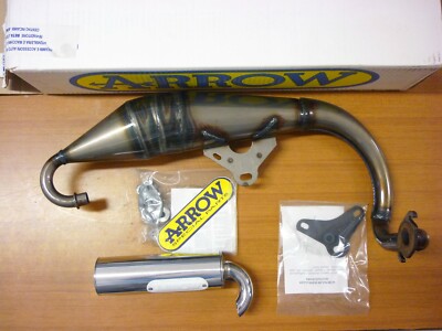 AUSPUFF AUSPUFFROHR NEU ARROW KOMPRESS LITE PEUGEOT SPEEDFIGHT 50 1997 POT