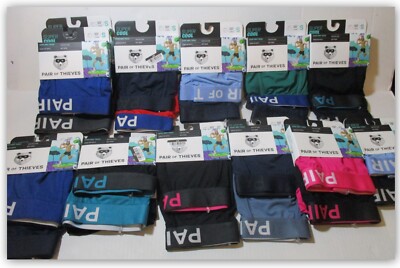 Pair Of Thieves SMALL Boxer Briefs SUPER COOL Zoned Air Vents Stay put legs 2pr