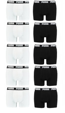 10er-Pack Puma Boxershorts Schwarz-Weiß Grö...
