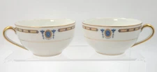 Noritake Beverly China Teacups Cups Antique Set of 2 Replacements Made in Japan