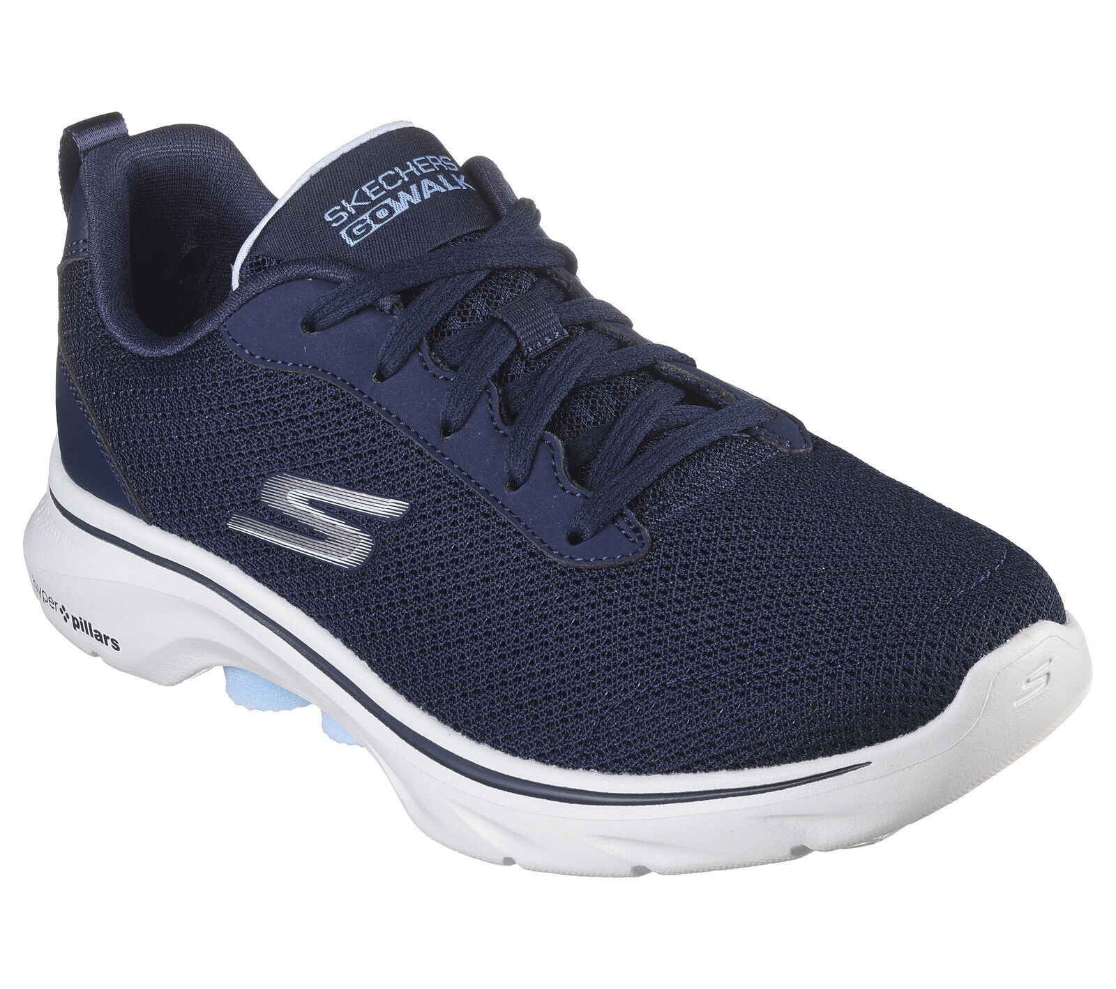 SKETCHERS Ladies High-Rebound Lightweight Hyper Pillar Walking Trainer-UK 3-8 image 6