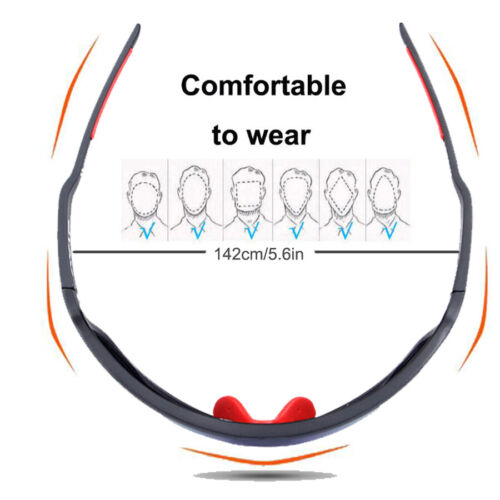 Fahrradbrille polarisierte Sonnenbrille mit 5 Wechselgläsern Fahrradbrille - Bild 5 von 29
