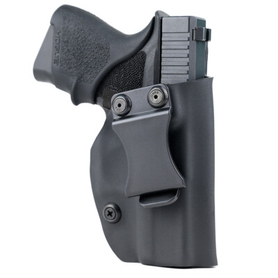 Springfield - IWB Gun Holster - Matte Black & Black Carbon Fiber
