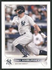 2022 Topps #263 Trey Amburgey New York Yankees 47291