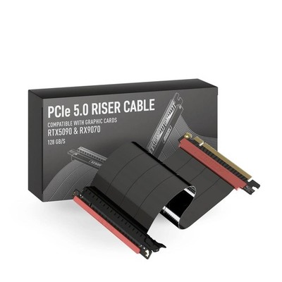 LINKUP - AVA5 PCIE 5.0 Riser Cable [20cm] Future Proof for Gen 5 GPU Vertical...