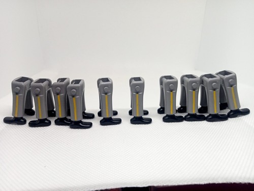 Playmobil ACW Western Lot 10 Southern Legs. Gambe Sudiste Lotto 10 Pezzi - Foto 5 di 10
