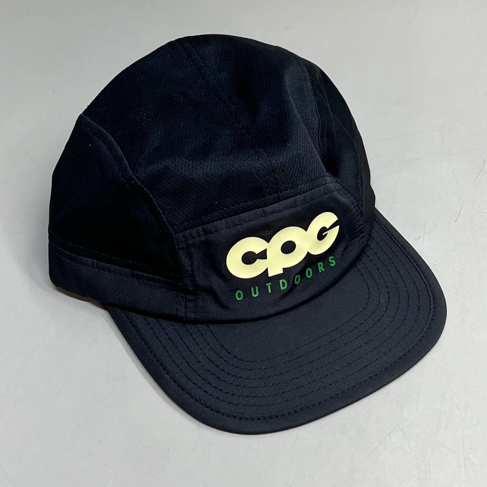 CPG Adjustable Ultra Breathable Outdoors Soft Brimmed Hat One Size Black