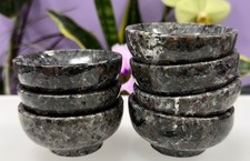 Wholesale 7 Pcs Natural Yooperlite Emberlite Bowls Crystal Healing Energy