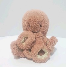 Jellycat London Odell Octopus Salmon Pink 6” Plush