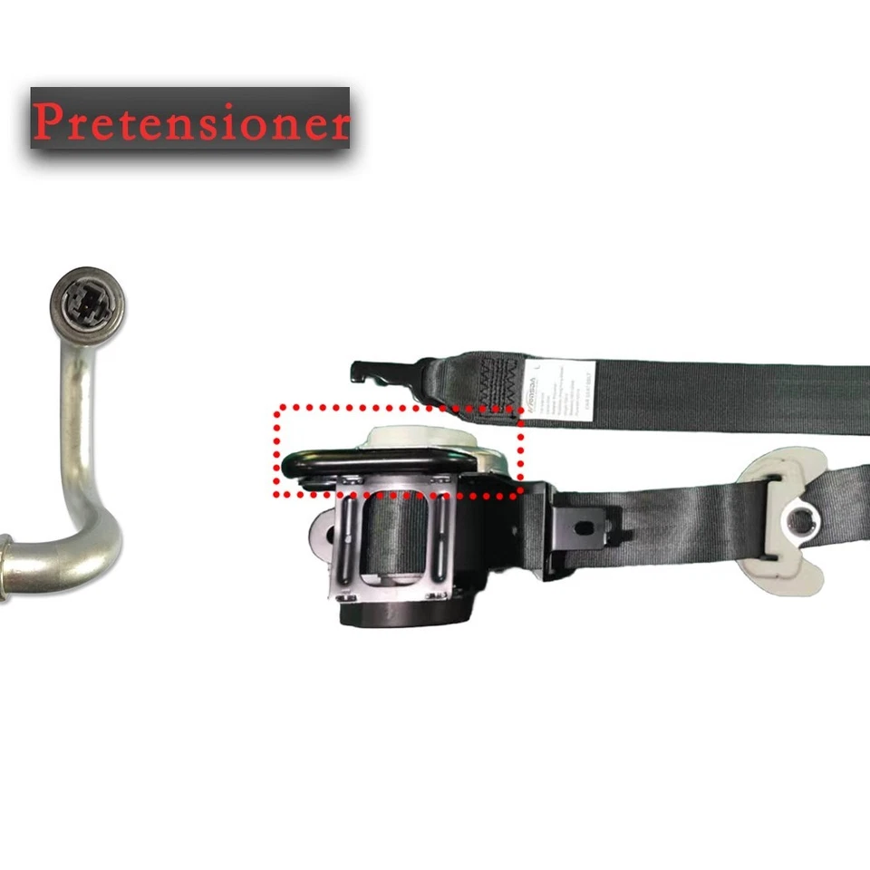 Conjunto de retractor de cinturón de seguridad delantero izquierdo del lado del conductor para Honda Accord 2017-2022 Foto 3 de 4