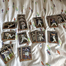 2025 Topps Chrome Refractor Lot 🔥 Prism Refractors Mets Acuna Alvarez + More