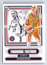 2025 Donruss WNBA Cameron Brink #2 Franchise Features Sparks BB129