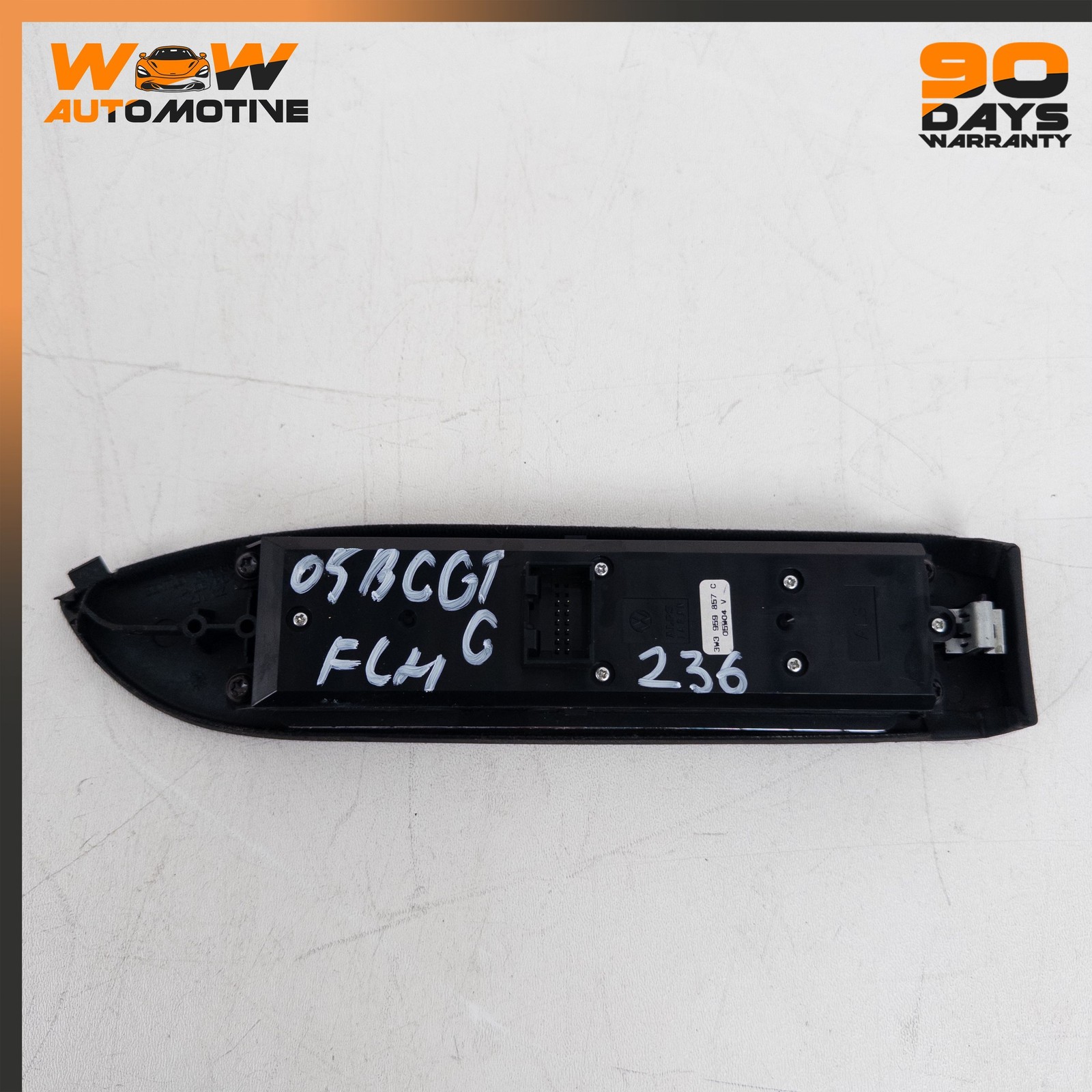 04-10 BENTLEY CONTINENTAL GT COUPE FRONT LEFT MASTER WINDOW CONTROL SWITCH OEM