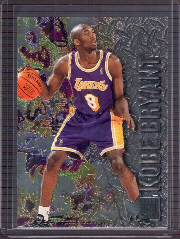 KOBE BRYANT 1996-97 Fleer Metal #181 Rookie RC Los Angeles Lakers